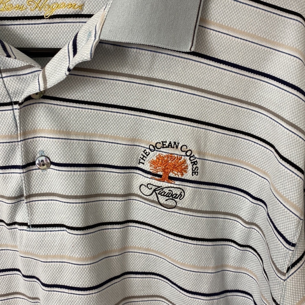 Vintage Ben Hogan Men’s Golf Polo - The Ocean Course at Kiawah Island - Size L - Picture 2 of 7